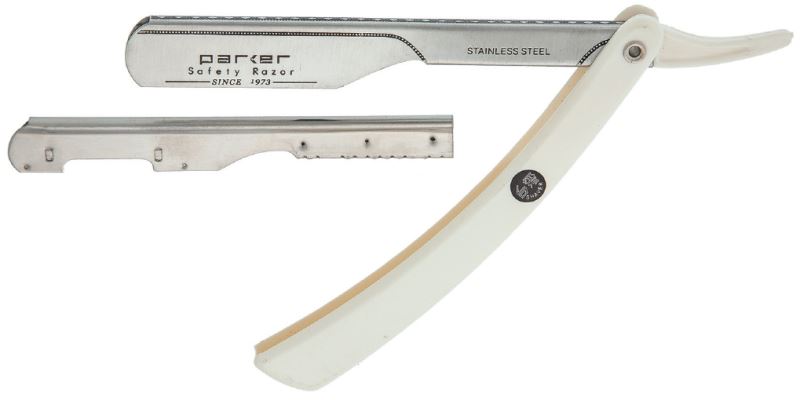 NAVAJA PARKER DE MEDIA HOJA MANGO BLANCO