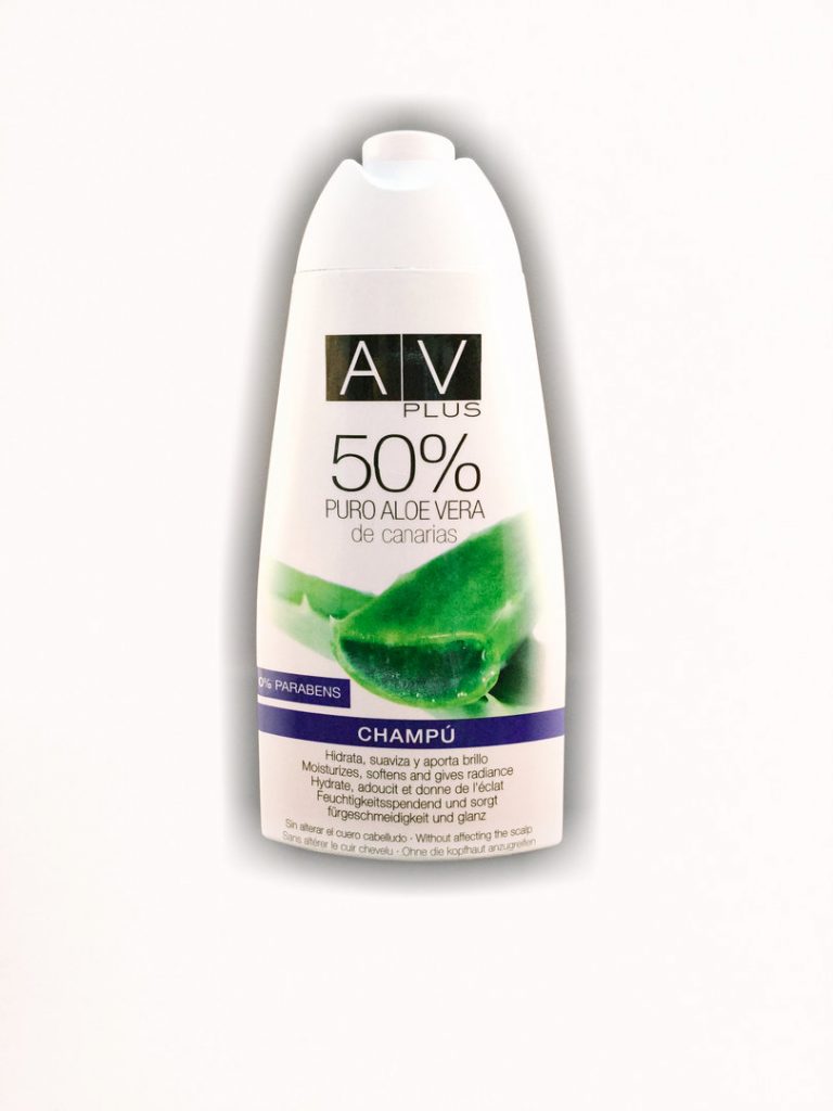 Champú Anticaspa AV PLUS 50% Aloe Vera 400ml