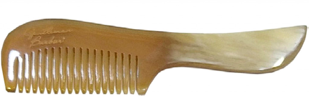 Peine de cuerno antiestático para el bigote 1 Peine de cuerno antiestático para el bigote
