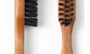 Cepillo plano pequeño para barba