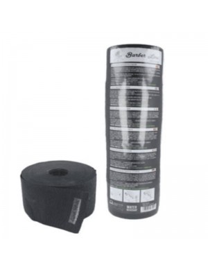 EUROSTIL BLACK Pack de 5 rollos de papel elástico adhesivo, para cuello de 80 usos cada rollo