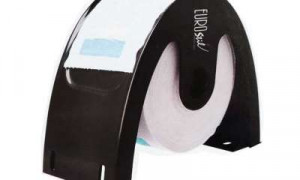 EUROSTIL Portarrollos transparente para el papel de cuello