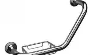 MÜHLE Taza jabonera inoxidable cromada