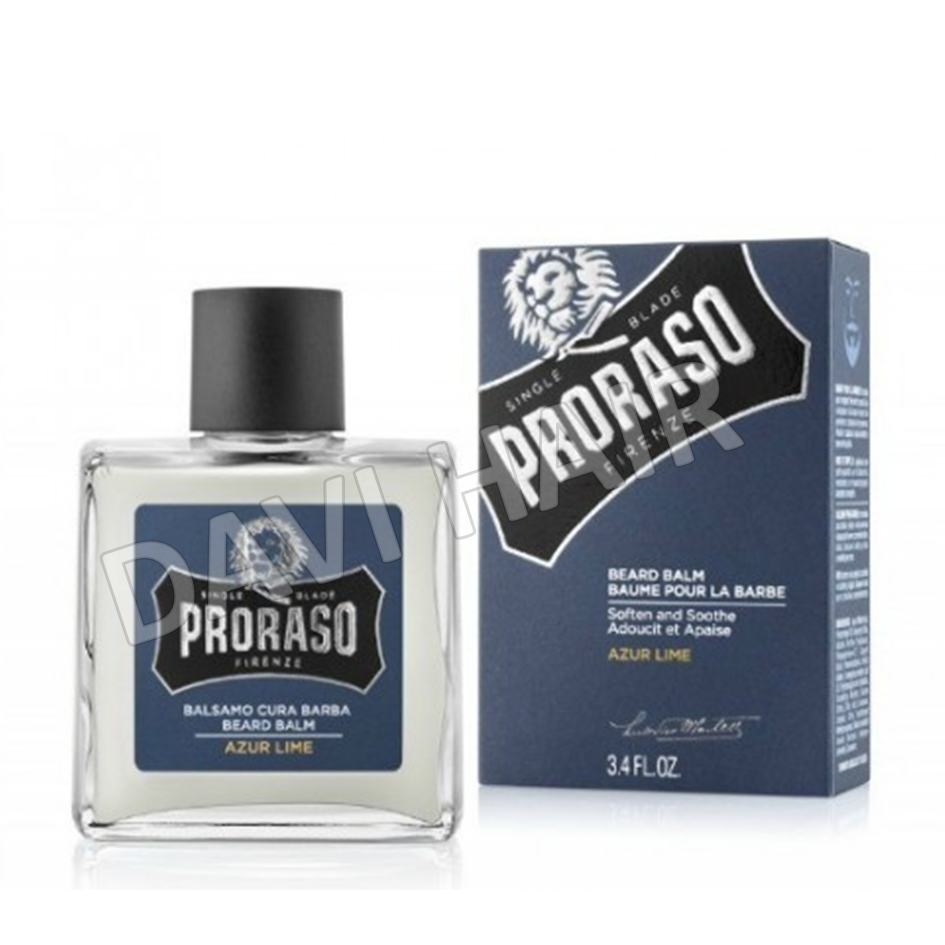PRORASO AZUR LIME Bálsamo barba 100 ml