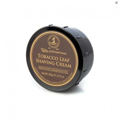 TAYLOR Crema de afeitar Tobacco Leaf 150 ml 1 TAYLOR Crema de afeitar Tobacco Leaf 150 ml