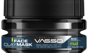 VASSO Mascarilla de arcilla facial de 230 ml