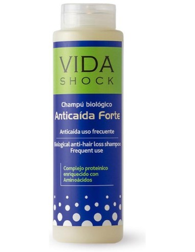 VIDA SOCK Champú biológico anticaída forte 300 ml 1 VIDA SOCK Champú biológico anticaída forte 300 ml
