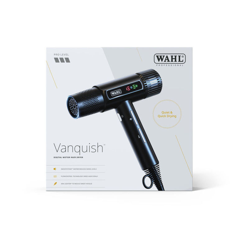 WAHL VANQUISH Secador 1600 W. Iónico. Función limpieza automática 1 WAHL VANQUISH Secador 1600 W. Iónico. Función limpieza automática