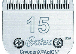 Cuchilla OSTER Size 15 profesional con tecnología Cryogen-X para barbería